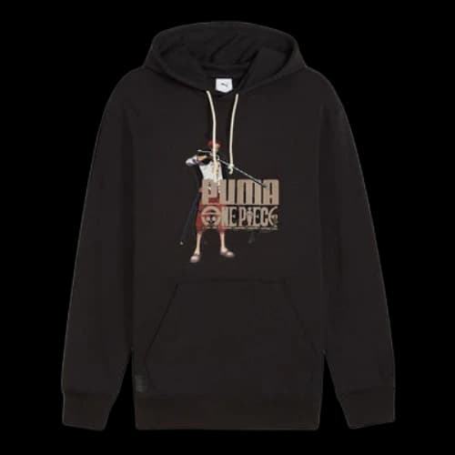 PUMA x ONE PIECE Graphic Hoodie 'Black'