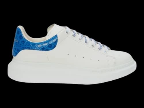 Alexander McQueen Oversized Ultramarine Crocodile