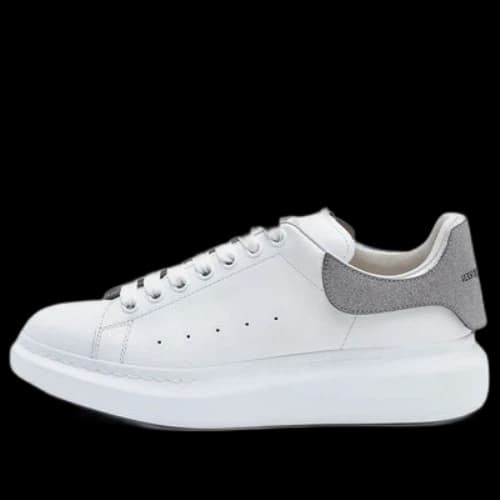 Alexander McQueen Oversized Sneaker 'White Grey Suede'