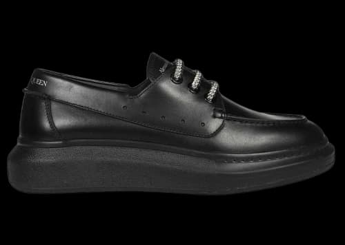Alexander McQueen Oversized Boat Black