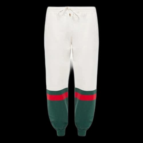 Gucci Web Panel Jogger Pant 'White'