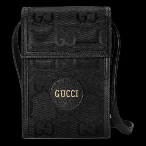 Gucci Off The Grid OTG Environmental Friendly Series Logo Messenger Bag Black