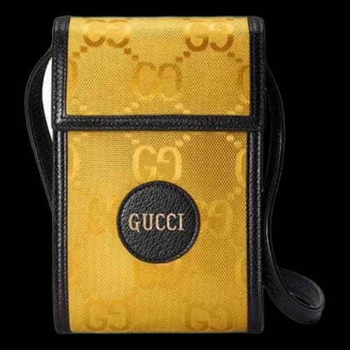 GUCCI luggage Single-Shoulder Bag 'Yellow Black'