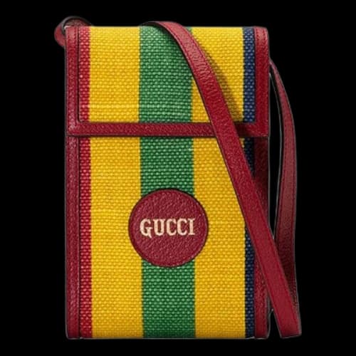 GUCCI luggage Single-Shoulder Bag 'Yellow Green Red'
