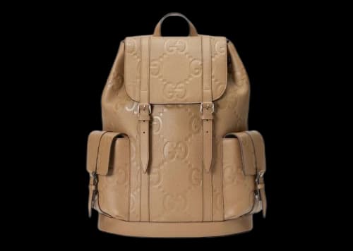 Gucci Jumbo GG Backpack Taupe