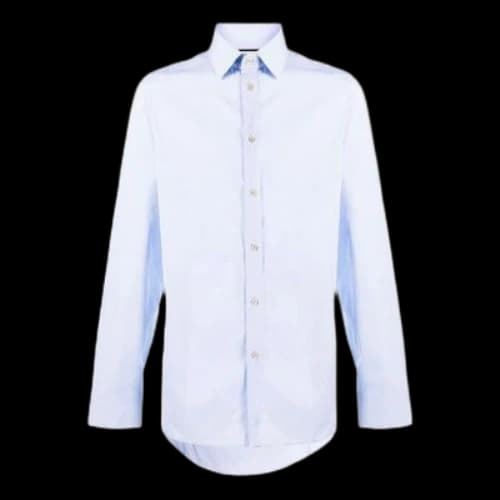 Gucci Cotton Shirt 'Light Blue'