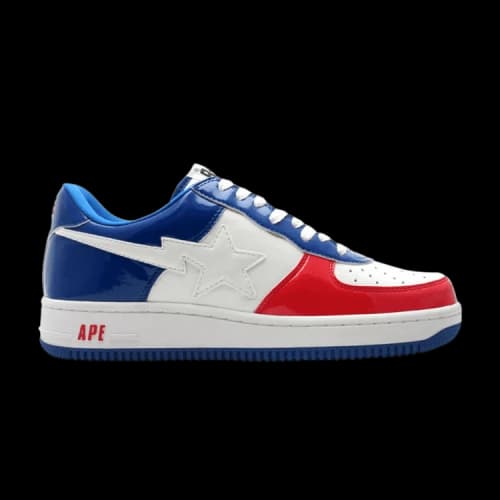 Bapesta FS-001 Low 'Red White Blue'
