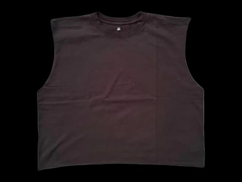 Yeezy Gap LA H17 Cropped Unreleased Top Poetic Black