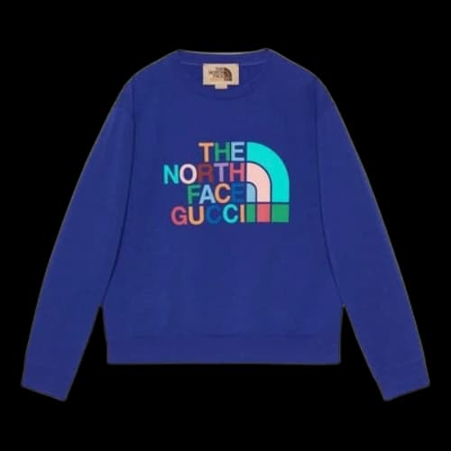 Gucci x The North Face Sweatshirt 'Blue'