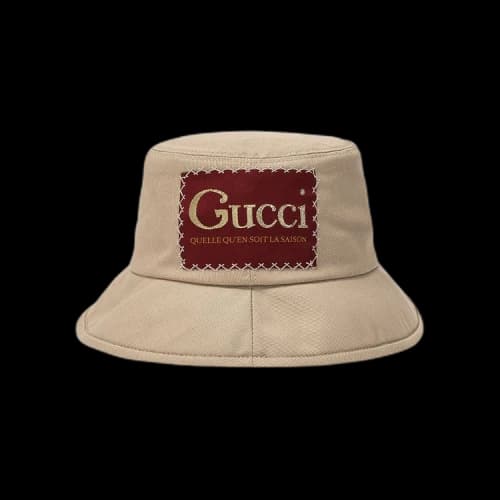 Gucci Label Fedora 'Lead'