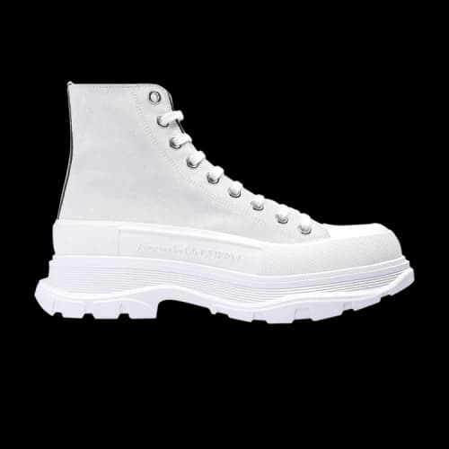 Alexander McQueen Tread Slick Boots 'White'