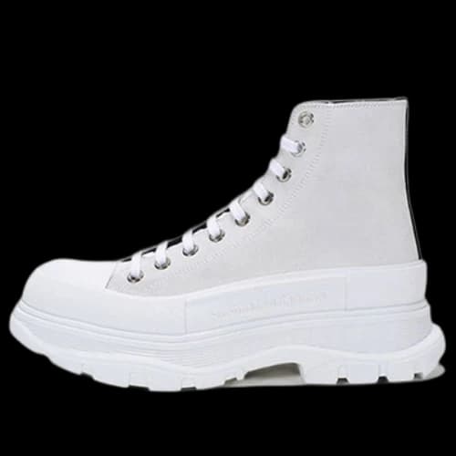 Alexander McQueen Tread Slick Boots 'White'