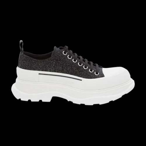 Alexander McQueen Tread Slick Lace-Up 'Galaxy Black'