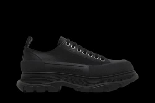 Alexander McQueen Tread Slick Lace Up 'Black'