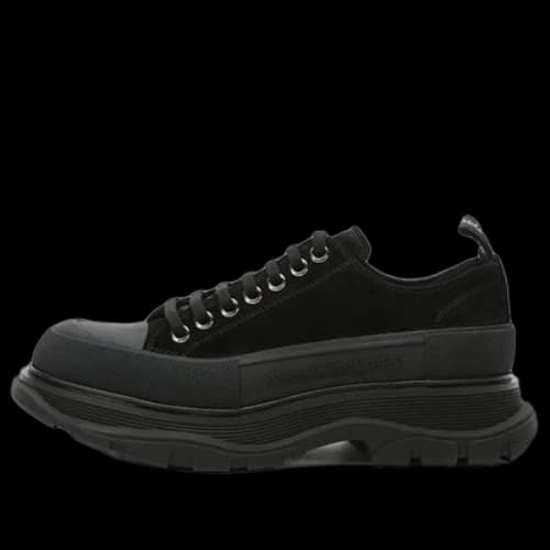 Alexander McQueen Tread Slick Sneakers 'Core Black'