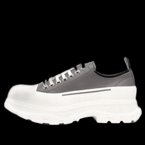 Alexander McQueen Tread Slick Sneakers 'Grey White'