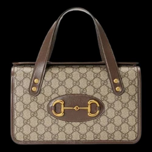 Gucci Small-Sized Handbag Brown (Women's)