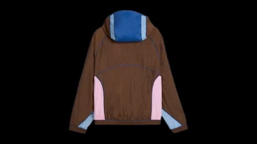 Puma Hoops X Kidsuper Half-Zip Track Jacket Chestnut Brown
