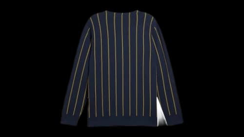 Puma Hoops X Polar Expr Essentials V Neck Sweater Club Navy