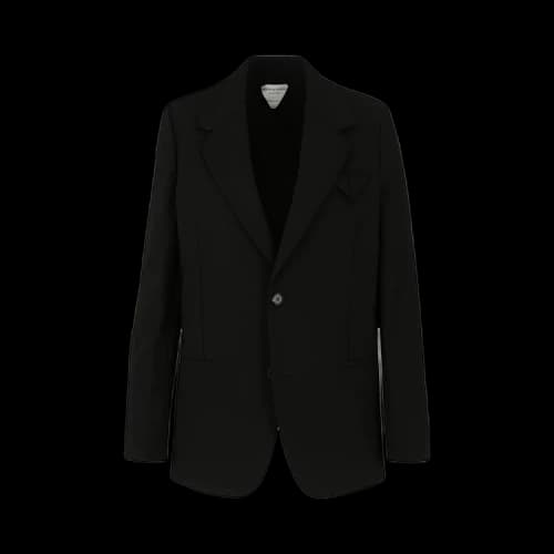 Bottega Veneta Oversized Single-Breasted Blazer 'Black'