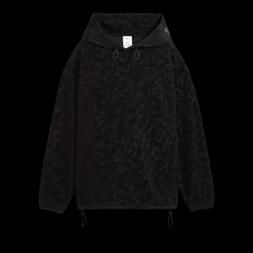 Puma x Aries Towel Hoodie 'Black'