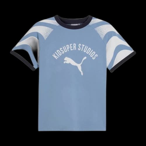 Puma x KidSuper Ringer Tee 'Blue'