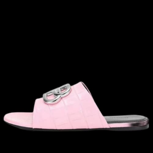 Balenciaga BB Cosy Mules 'Pink Black' (Women's)