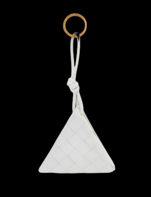 Bottega Veneta New Leather Coin Purse White