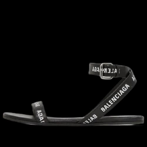 Balenciaga Sports sandals 'Black White' (Women's)