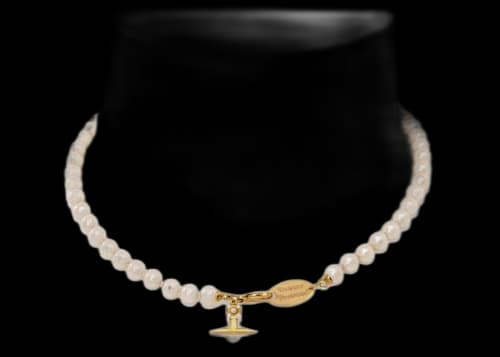 Vivienne Westwood Necklace Simonetta Pearl Gold