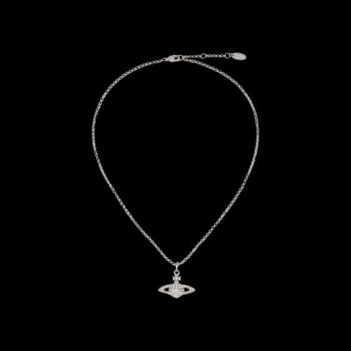 Vivienne Westwood Mini Bas Relief Pendant 'Silver'