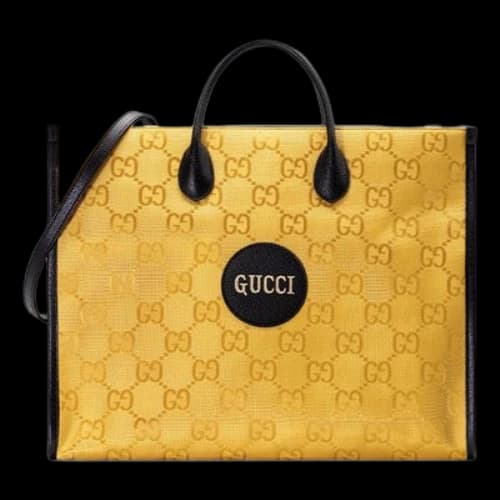Gucci Off The Grid OTG Environmental Friendly Series Logo Large Capacity Unisex / Yellow / Black