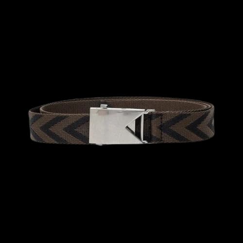 Bottega Veneta Chevron Buckle Belt 'Fondant'