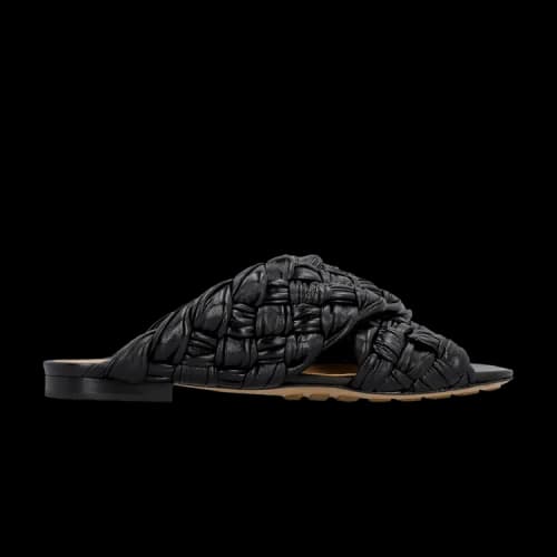 Bottega Veneta Board Intrecciato Slide 'Black' (Women's)