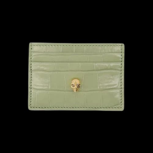Alexander McQueen Card Holder 'Sage'