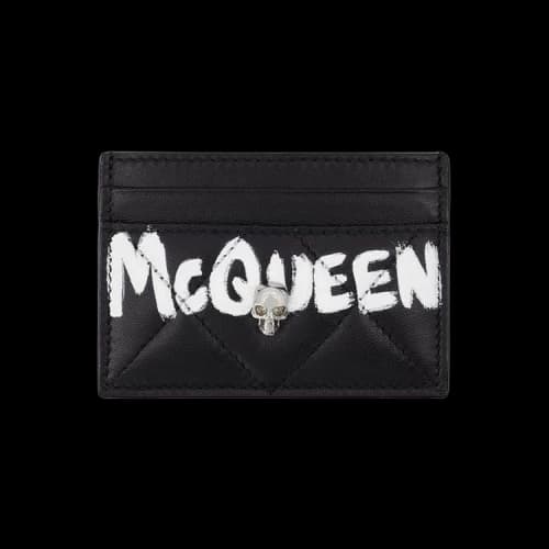 Alexander McQueen Card Holder 'Black/White'