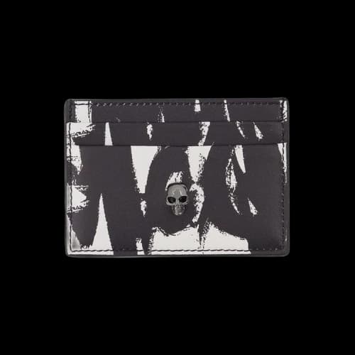 Alexander McQueen Card Holder 'Black/White'