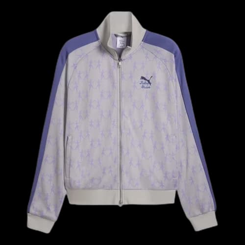 PUMA x Kidsuper T7 Track Jacket 'Gray Echo AOP'
