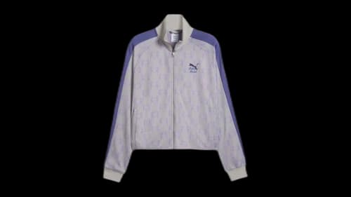 Puma x Kidsuper T7 Full Zip Jacket Gray Echo/Aop