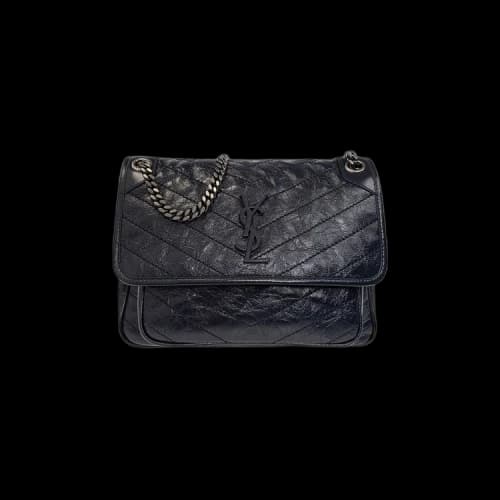 Saint Laurent Medium Niki Monogram Chain Bag 'Deep Marine'