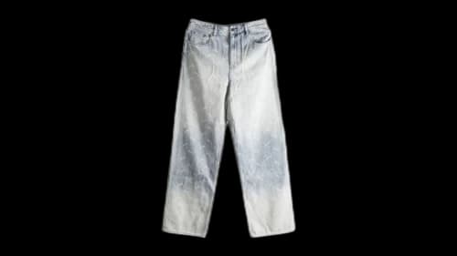 Puma x A$AP Rocky Laser Monogram Denim Jean Light Wash