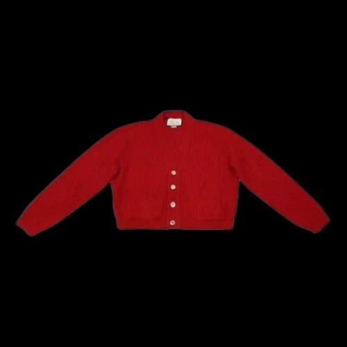 Gucci Short Wool Cardigan 'Red'