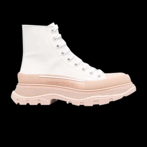 Alexander McQueen Tread Slick Boot 'White Tea Rose' (Women's)