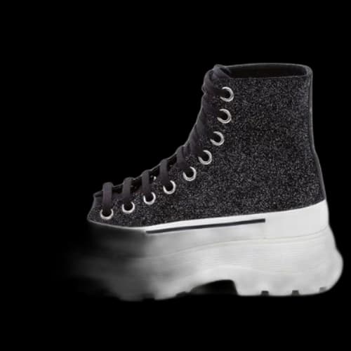 Alexander McQueen Tread Slick Boot 'Galaxy Black' (Women's)