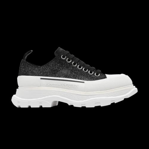 Alexander McQueen Tread Slick Lace-Up 'Galaxy Black' (Women's)