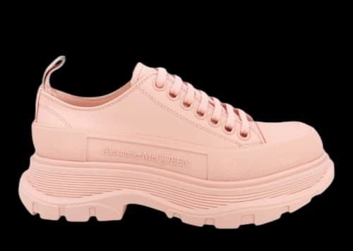 Alexander McQueen Tread Slick Low-Top Sneaker Pink (Women's)