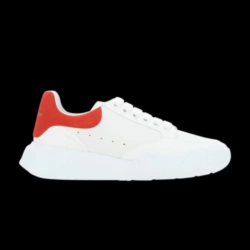 Alexander McQueen Oversized Court Sneaker 'White Lust Red' (Women's)
