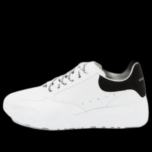 Alexander McQueen Court Trainer 'White Black' (Women's)
