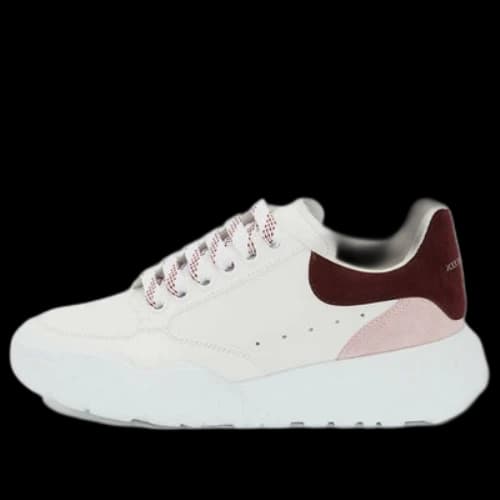 Alexander McQueen Court Trainer 'White Pink Burgundy' (Women's)