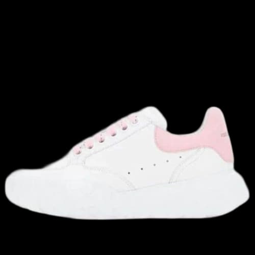Alexander McQueen Oversized Court Trainer 'White Pink' (Women's)